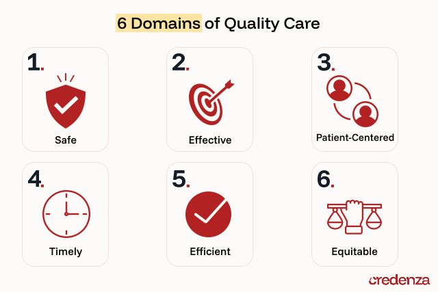 6 Quality Care Domains