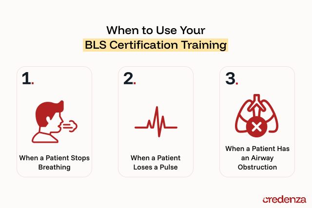 When to use your BLS certificate training