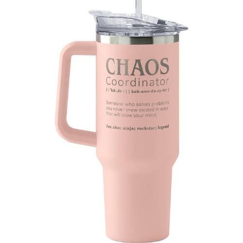 Chaos coordinator mug.