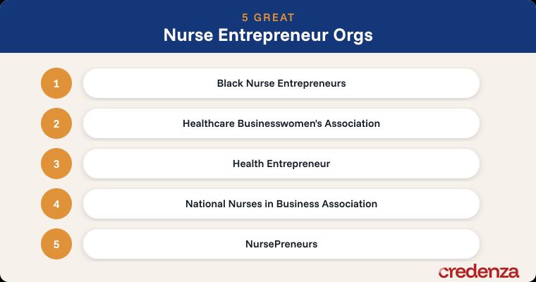 Nurse Entrepreneur Orgs