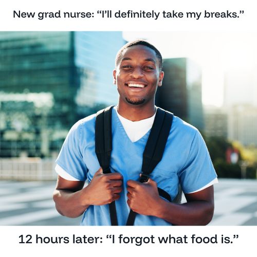 Taking breaks nurse meme.
